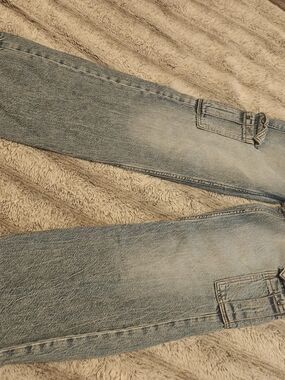 Aeropostale Men's Light Wash Straight Jeans